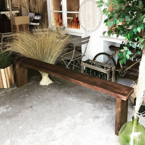 banc en bois proche du Havre 76